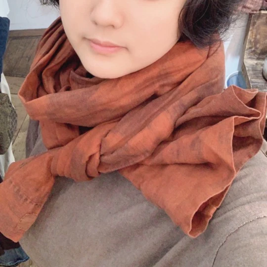 围巾（左岸迷香）亚麻