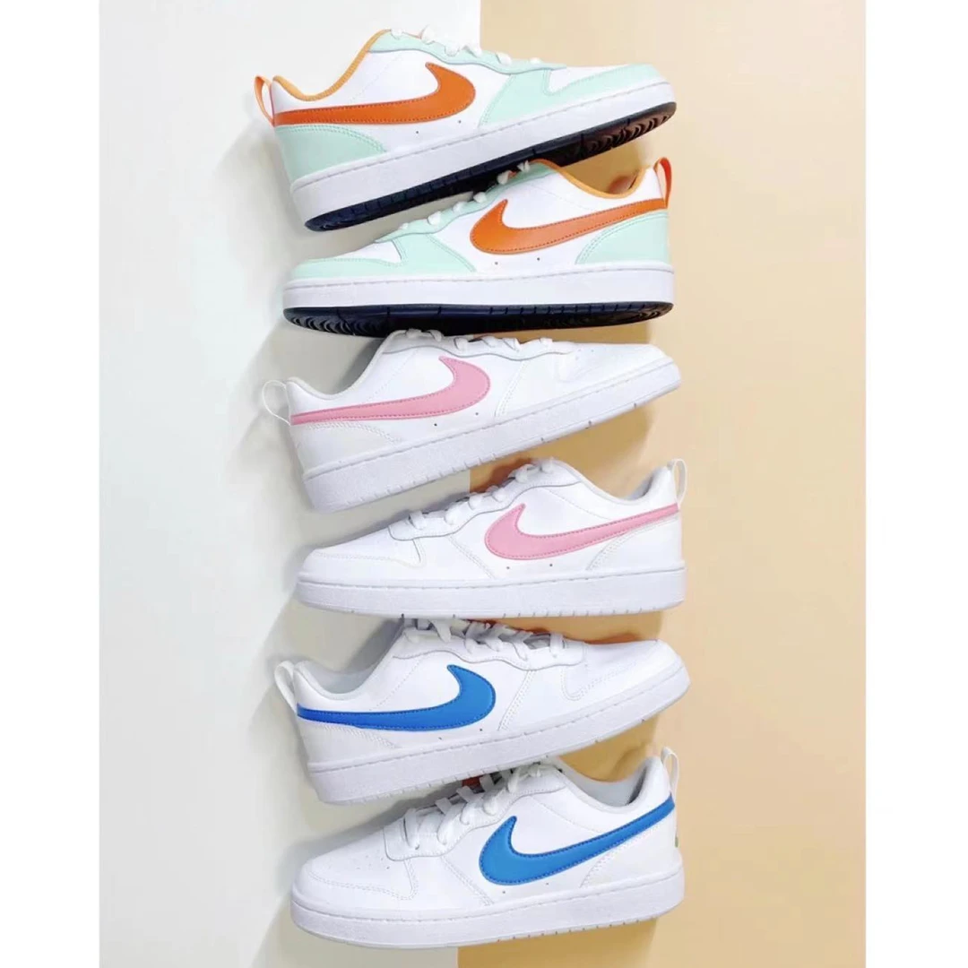 Nike COURT BOROUGH LOW（GS）夏日休闲组合板鞋FN3687/BQ5448