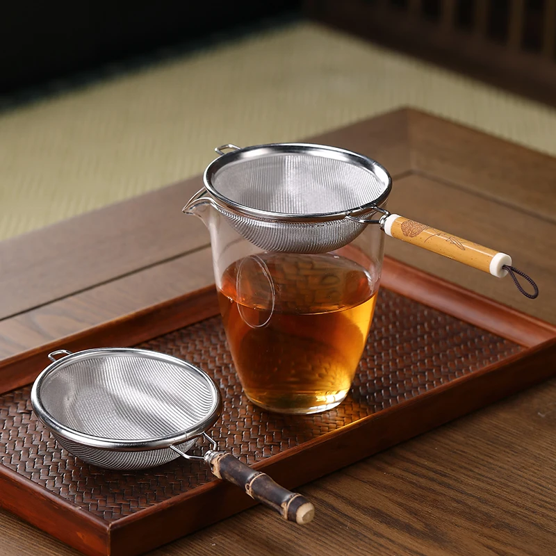 304不锈钢茶具茶叶过滤网 功夫茶漏器茶滤创意滤茶器茶道配件汤滤