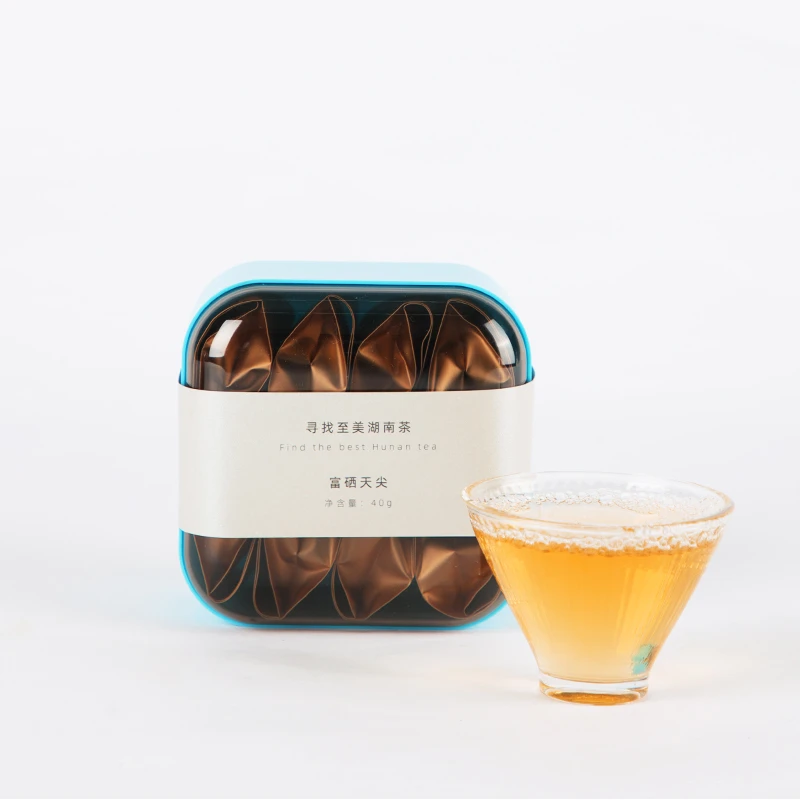 安化黑茶 湖南省博物馆联名-寻找至美湖南茶 富硒天尖40g