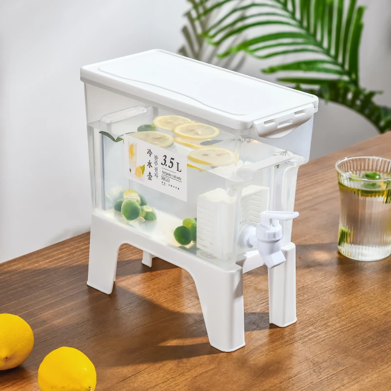 新升级款冷水壶带龙头家用凉水壶耐高温冷水桶