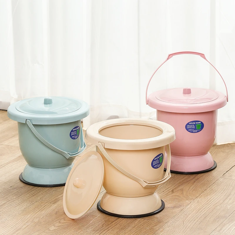 小马桶大人用尿家卧室便防臭带盖孕妇房间痰盂罐高级老人专盆夜女