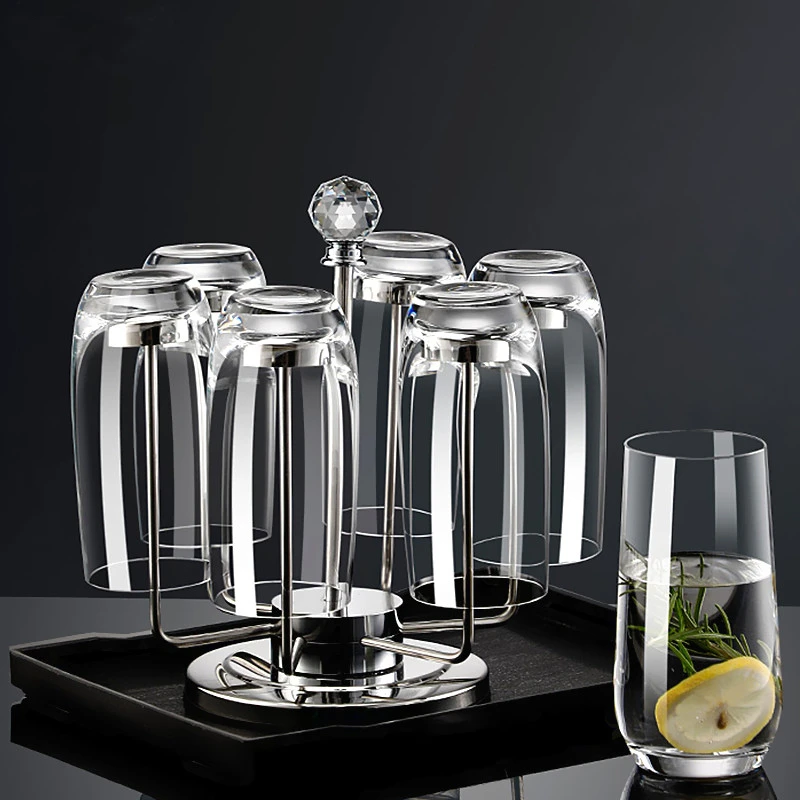 耐高温玻璃杯子套装家用耐热防爆喝水杯绿茶杯牛奶杯果汁杯啤酒杯