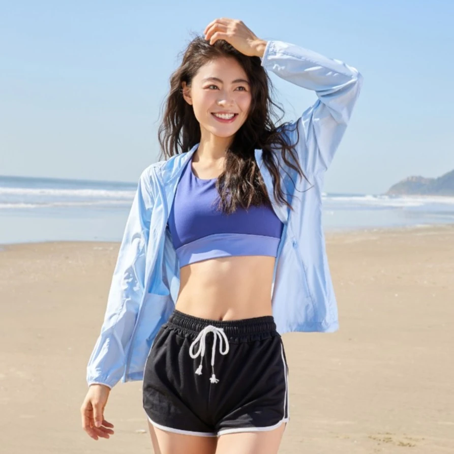 SCALER/思凯乐防晒衣春夏防紫外线100+防晒衣男女皮肤衣F2013491