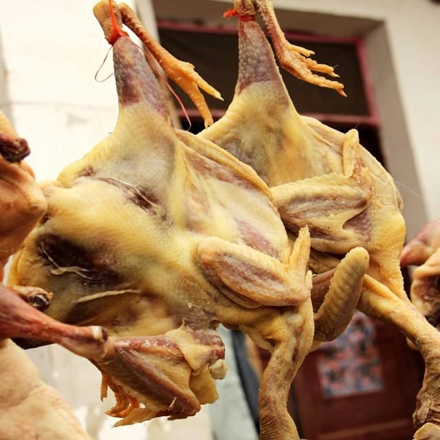 腊鸡一只农户散养母鸡腌制晒干河南土特产咸鸡风干鸡土鸡肉质土鸡