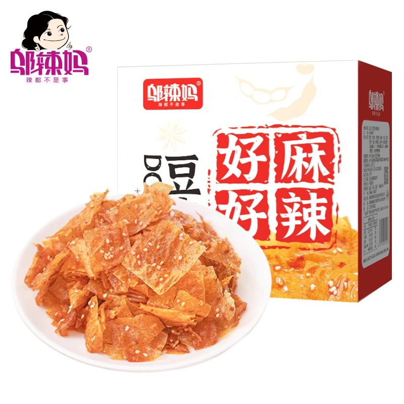 WULAMA/邬辣妈好麻好辣优选豆皮新鲜薄脆满口豆香严选天然豆制品