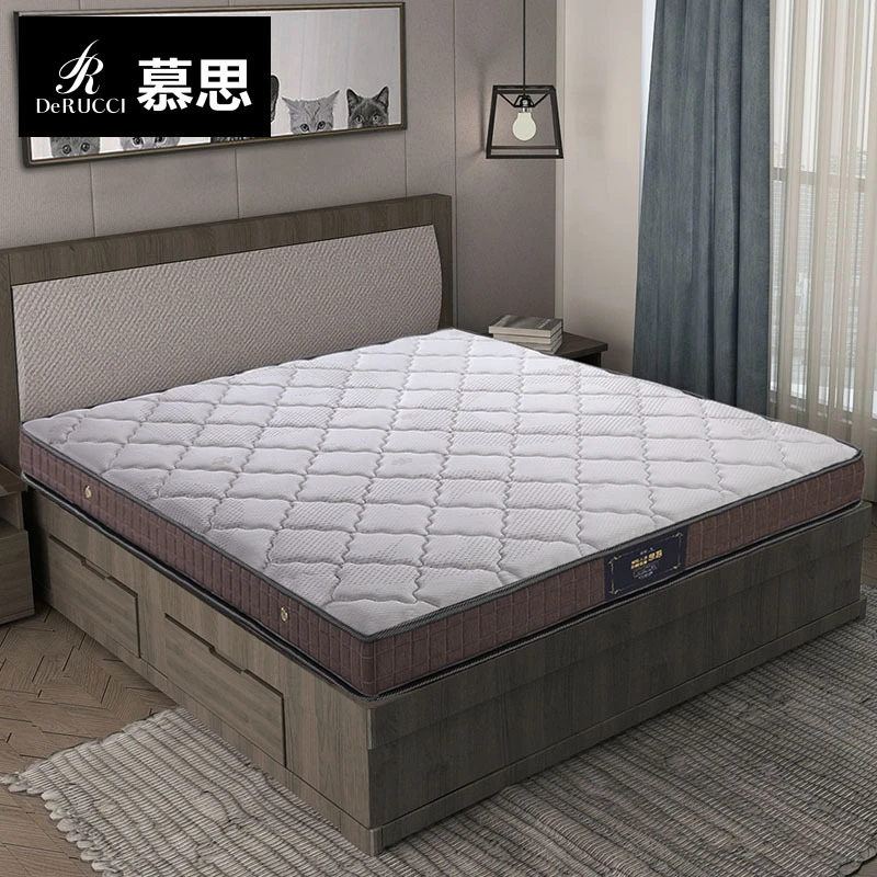 慕思床垫风典乳胶床垫高碳钢偏硬弹簧床垫16cm厚高箱床026