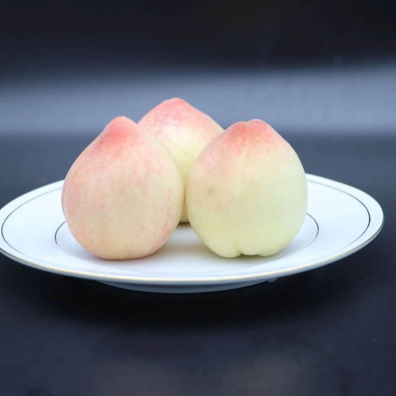 (顺丰包邮）甜过初恋小白桃 约4.5斤装 大小不一 介意慎拍