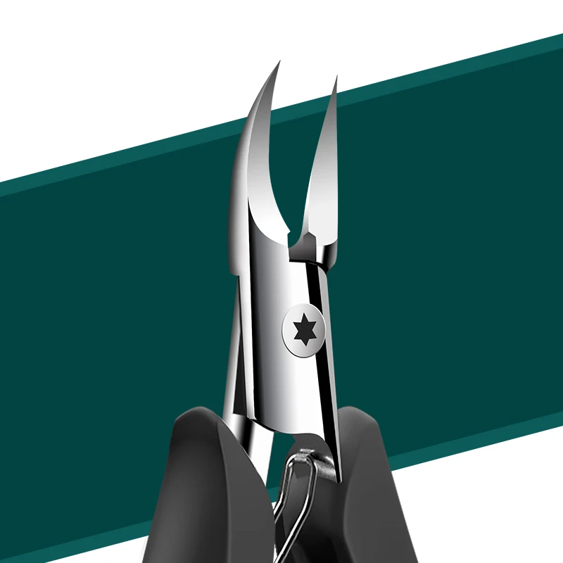 指甲刀鹰嘴钳甲沟专用不锈钢尖嘴钳嵌甲神器剔甲器修脚刀厚指甲