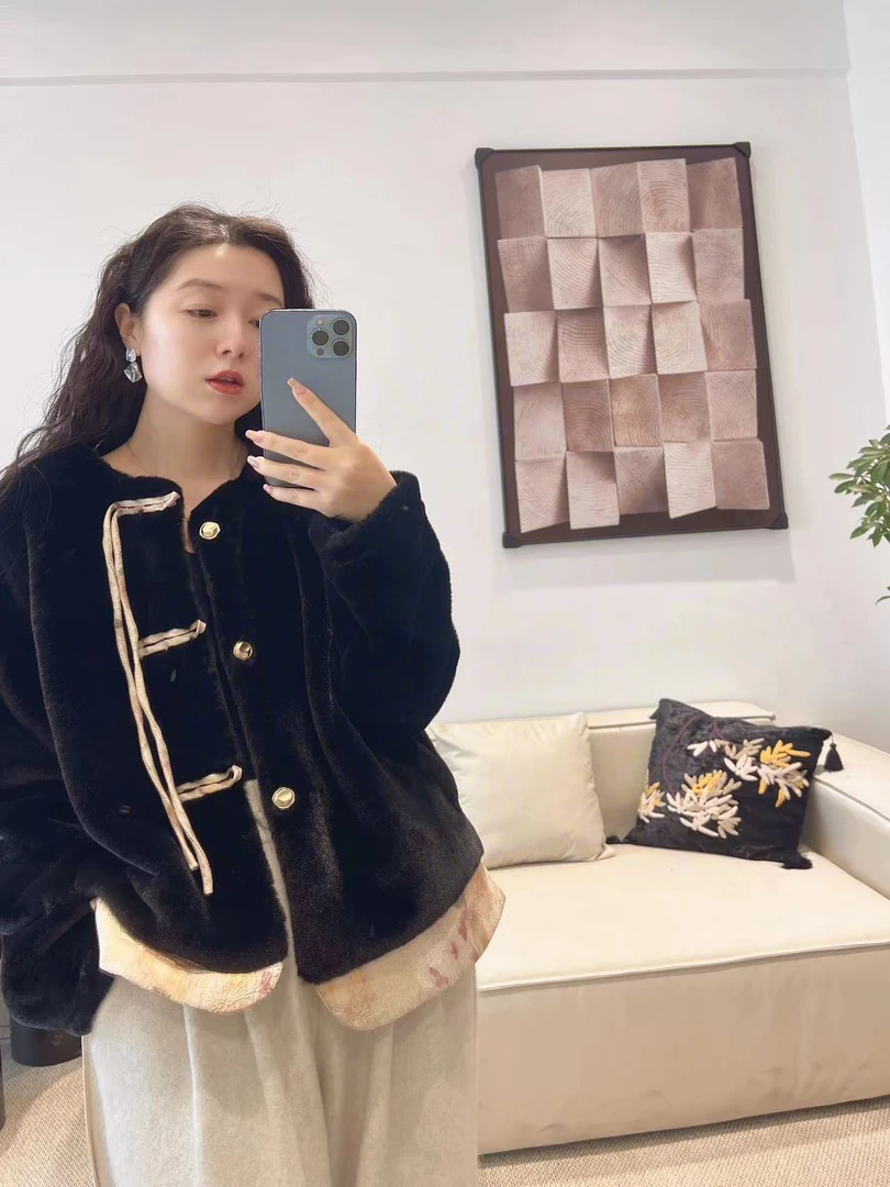 加莉新中式【冬日宝贝】俏皮味美款夹克外套 分码