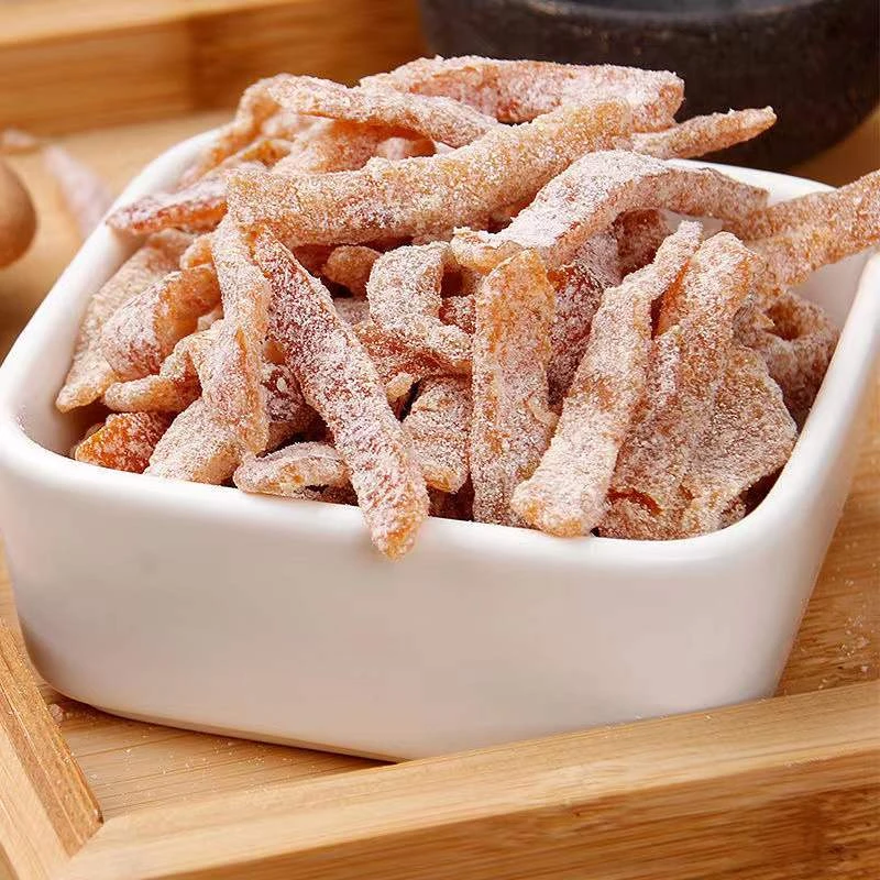 盐津陈皮条可泡水开袋即食果干果脯休闲系列解馋网红零食推荐组合