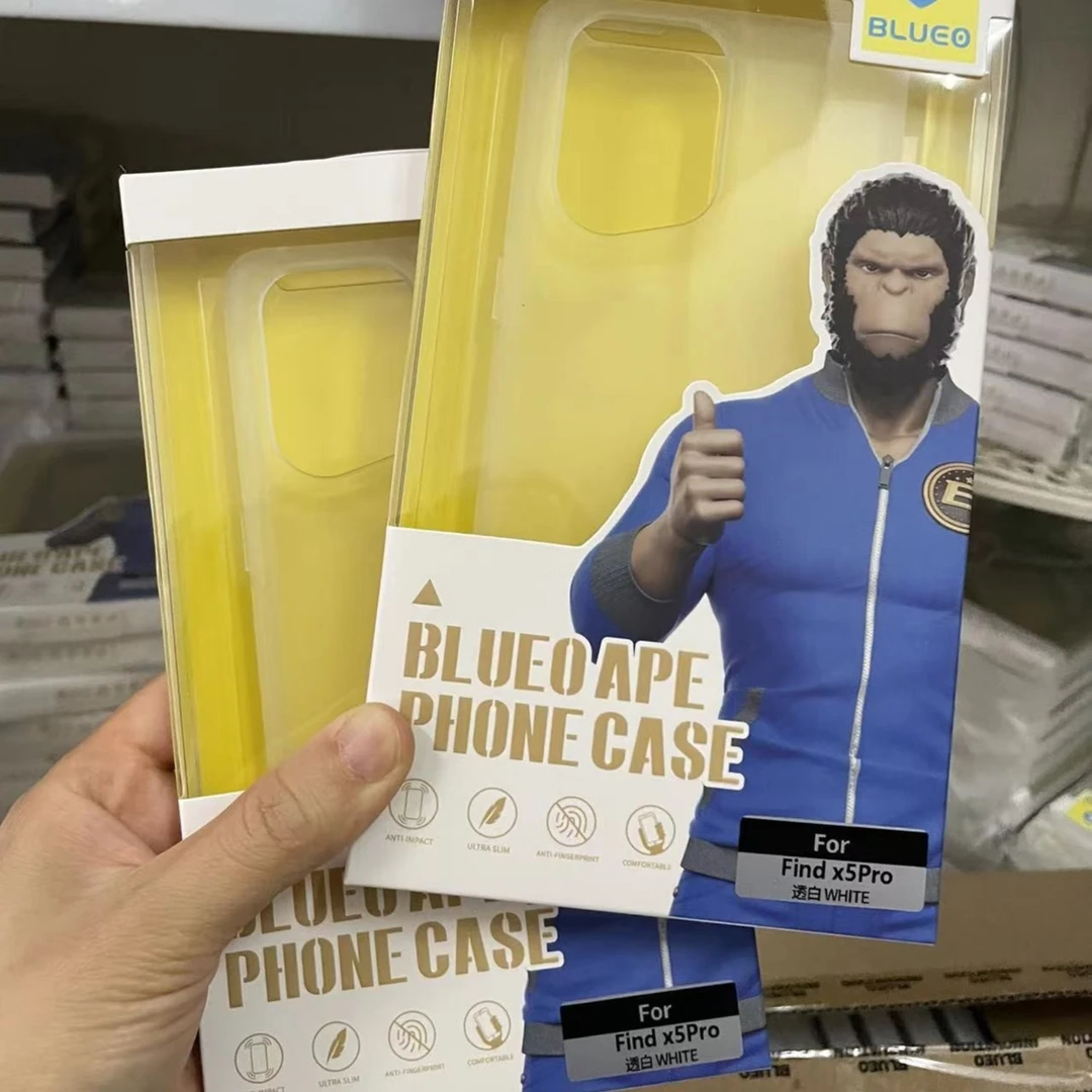 蓝猩vivo x80pro护甲防摔壳oppo findx5手机壳透明磨砂全新包邮