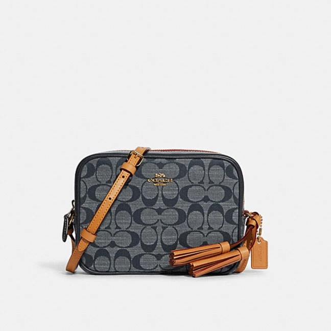 COACH/蔻驰 经典标志香布雷迷你斜挎相机包81086(18.5x13x5)