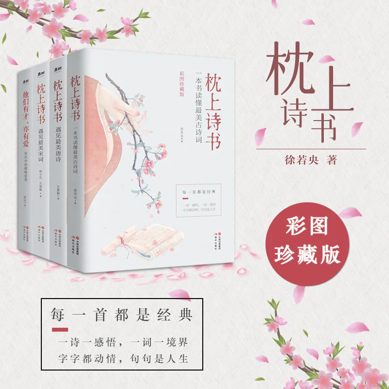 枕上诗书 中国诗词大会 一本书读懂古诗词 诗经中国古代文化书籍