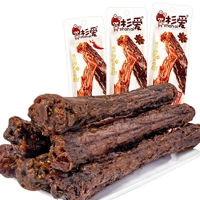 shan ai/杉爱 烤脖糖醋味黑鸭烤脖网红零食不风干黑鸭烤脖