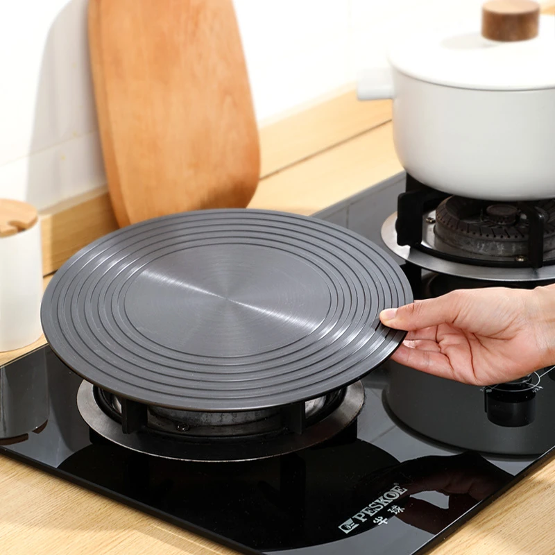 家用导热板燃气煤气灶珐琅锅解冻护锅板锅具锅底导热盘防烧黑实用