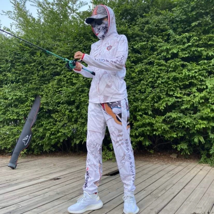 户外防晒衣抗紫外线透气旺者垂防晒服男款防晒衣防紫外线轻薄运动