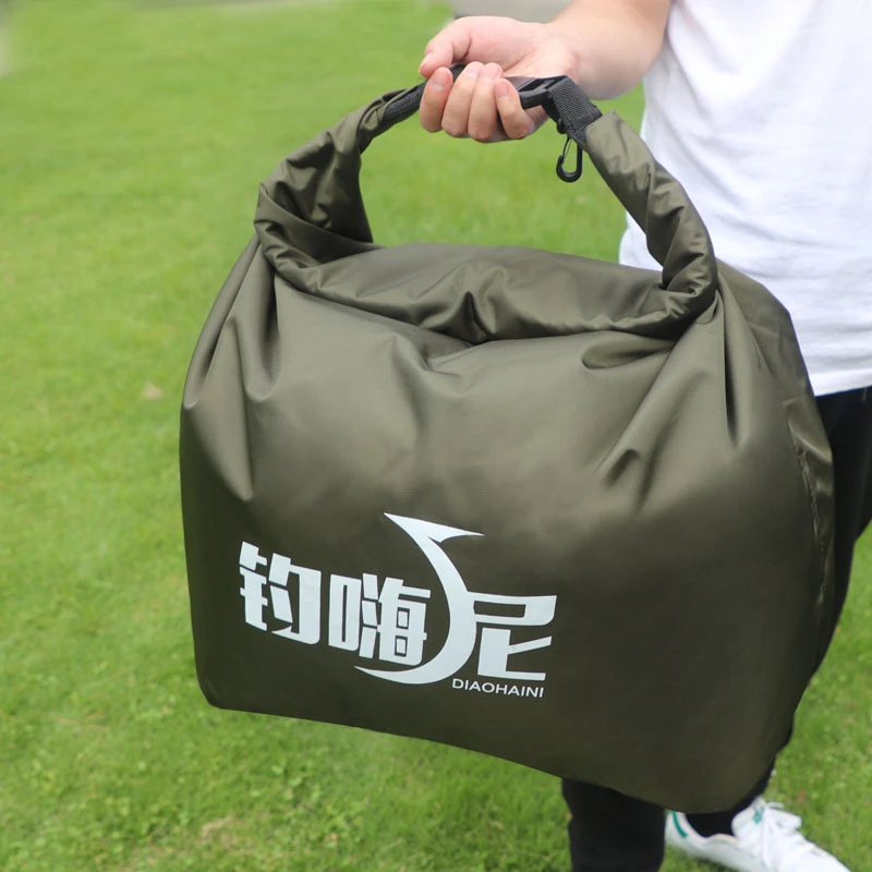 钓嗨尼活鱼袋加厚耐磨冲氧便携折叠鲢鳙专用装鱼袋鱼护桶垂钓用品