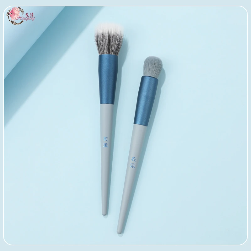 花漾蓝喵点彩刷遮瑕刷唇刷组合套刷沧州化妆刷软毛腮红刷柔软刷子