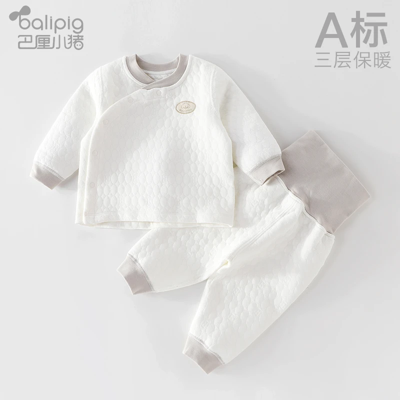 【主播推荐】巴厘小猪打底内服 黄金码齐 直接拍宝宝套装内衣冬季