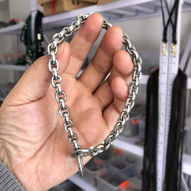 小型犬P链狗脖套蛇链项圈杰克迷你杜宾泰迪比熊专用狗链脖圈钢链