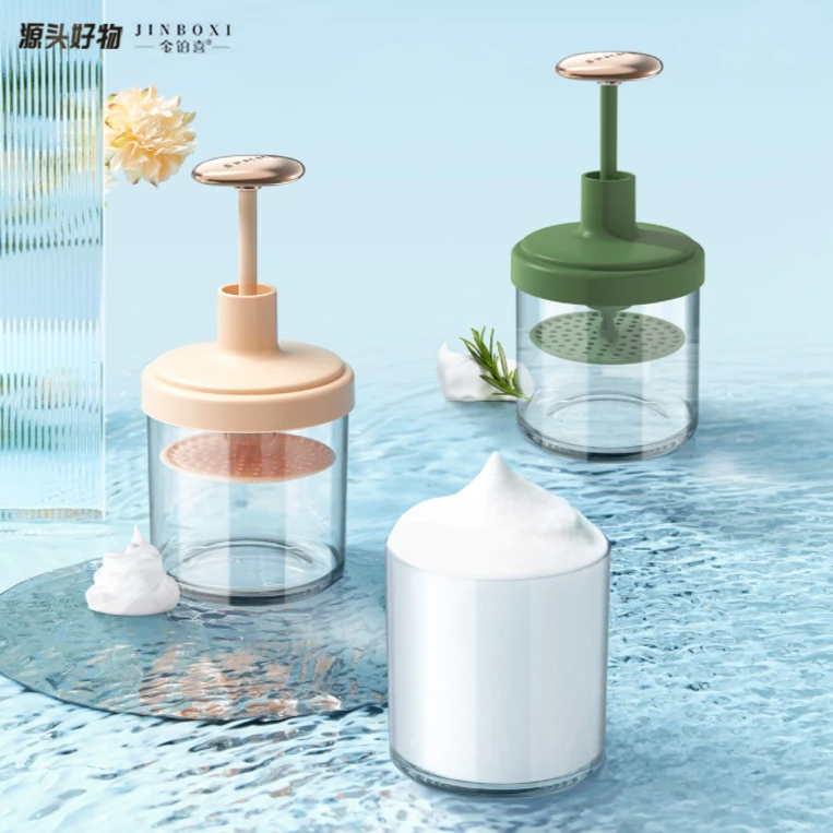 【金铂喜】拍拍起泡器快速泡沫便携式洗头发按压打泡器洗面奶起泡器