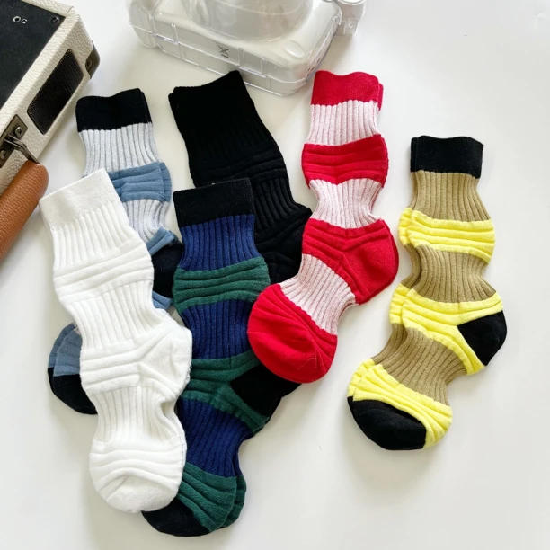 【小灯笼】肥肠袜百搭高颜值袜子中筒袜子女款爆款网红Cherry同款