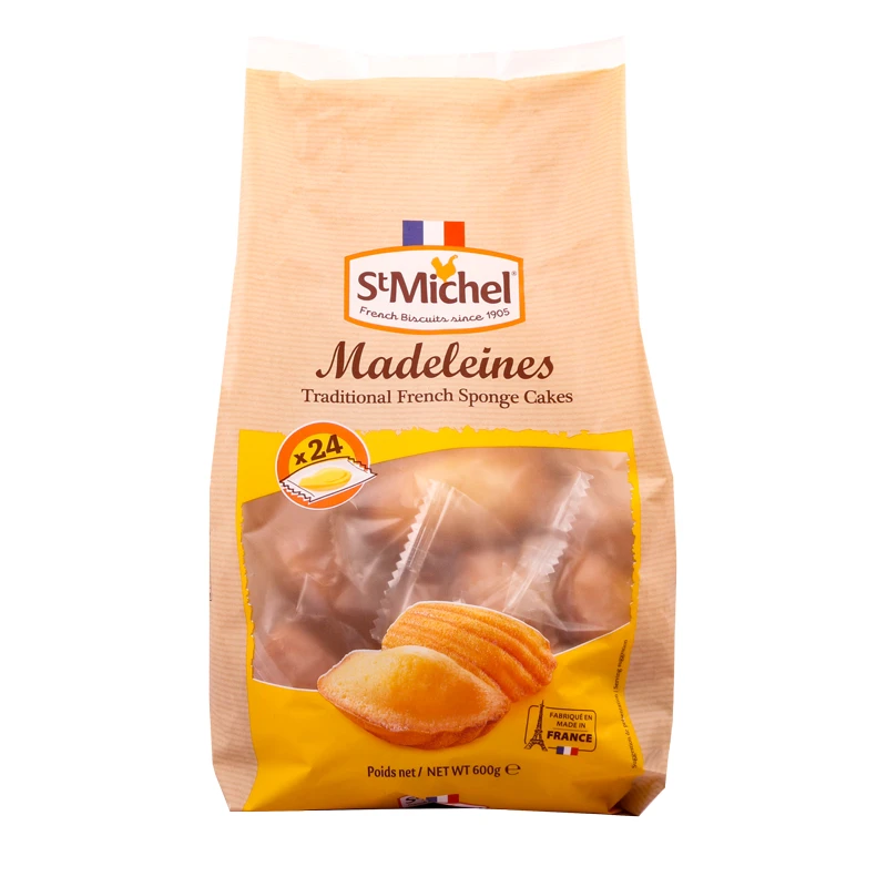 法国进口StMichel圣米希尔迷你经典蛋糕零食下午茶糕点早餐600g
