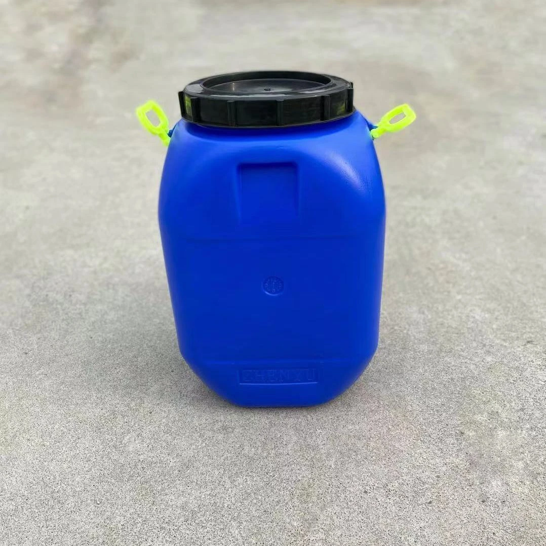 50kg公斤塑料桶蓝桶加厚再生料化工桶油桶50L升废水桶100斤运输桶