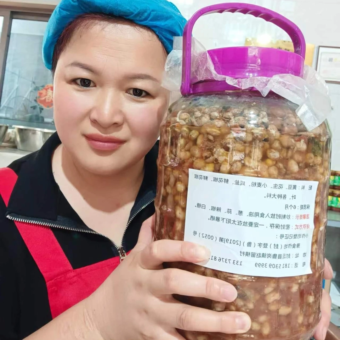 老肥西瓜酱豆10斤