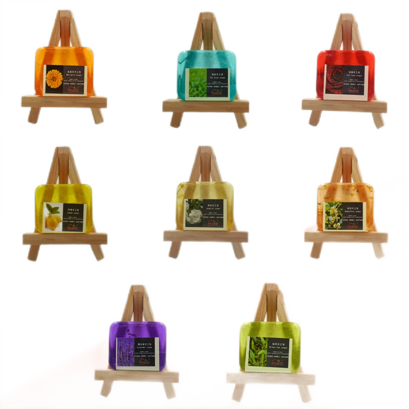 【拍1发8】植物手工精油皂 补水保湿洗脸洗澡家用玫瑰皂桃省钱风