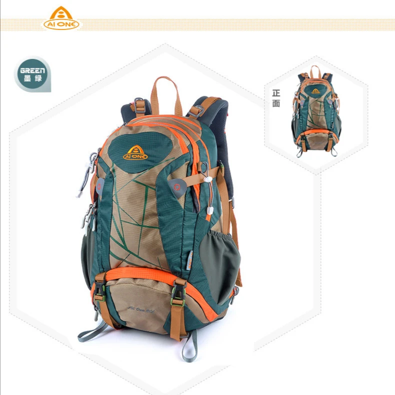 Aione/艾王30升专业徒步悬浮登山包户外休闲双肩包防泼水多功能款