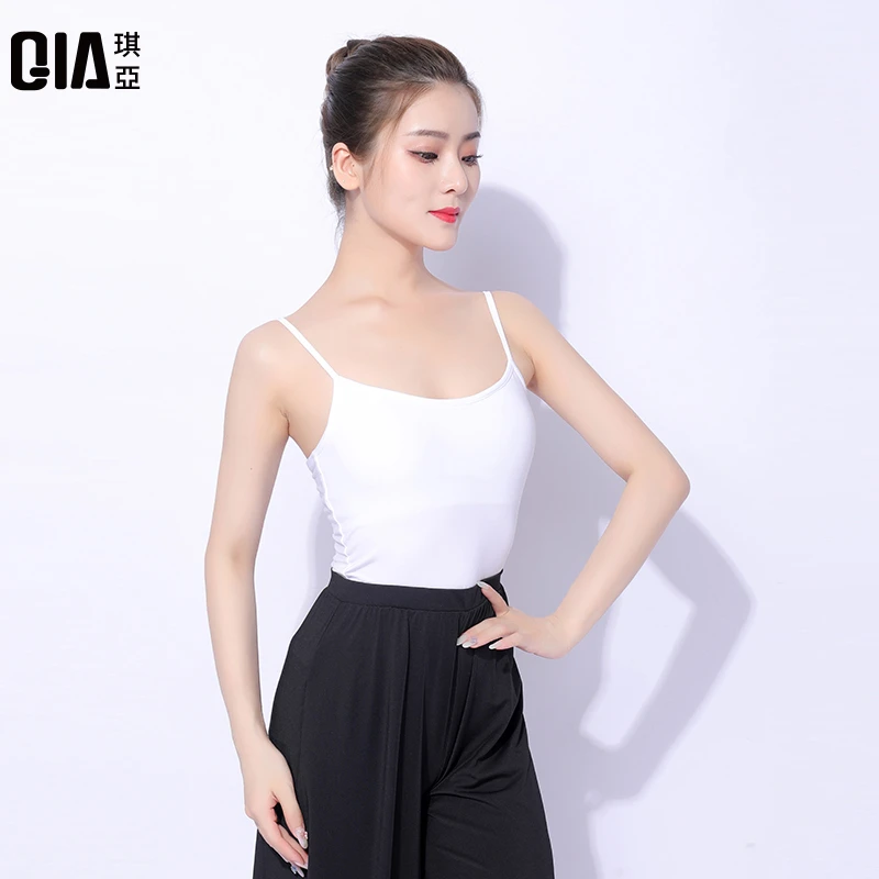 琪亚专业舞蹈服打底小吊带背心女2022年新款修身古典舞蹈服装上衣