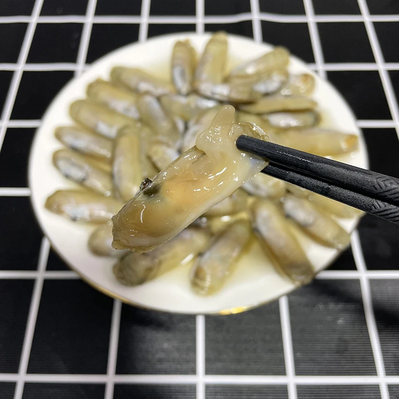 温州海鲜水产乐清湾海产品醉咸蛏子无沙270g2瓶顺丰包邮