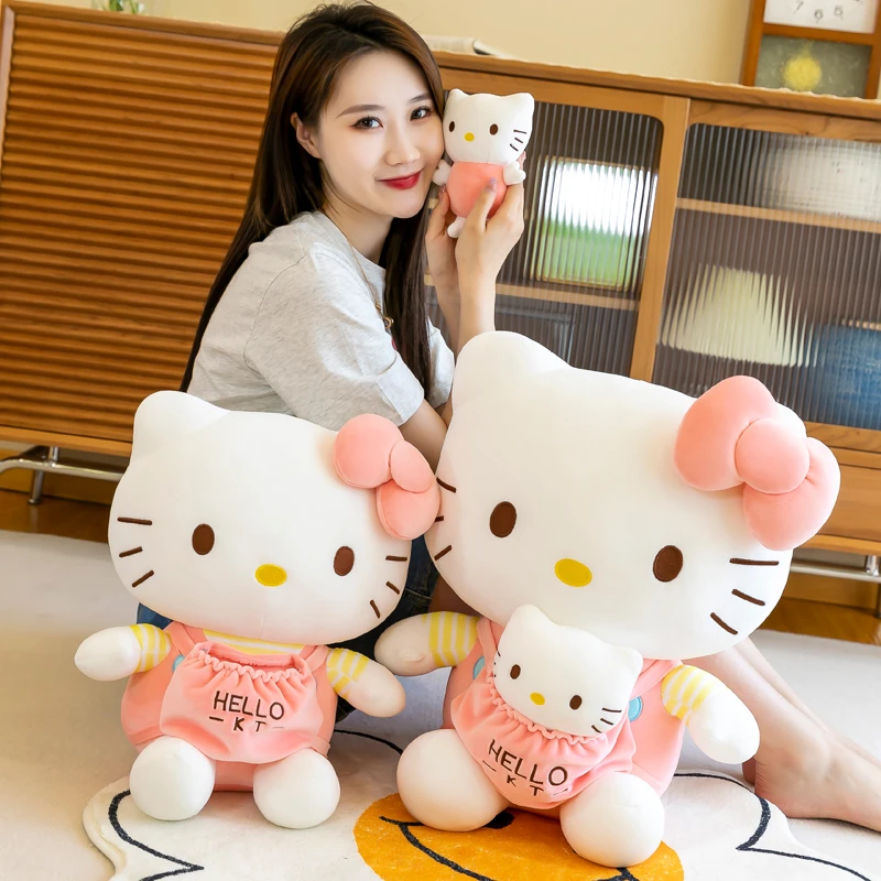 可爱母子kitty猫咪公仔过家家玩偶孩子陪伴礼物送老婆怀孕吉祥物