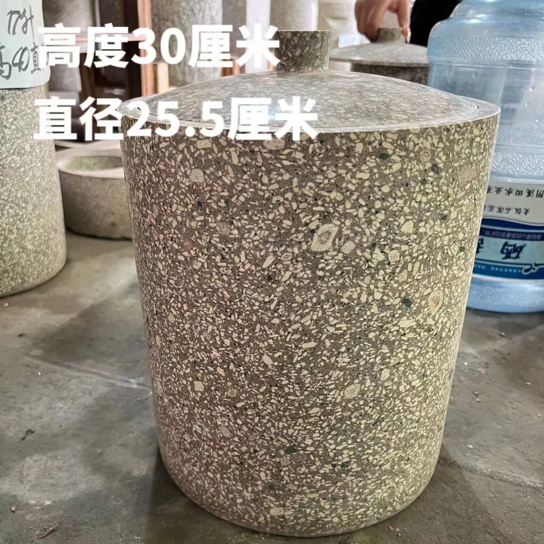 天然麦饭石水缸水桶10升容量