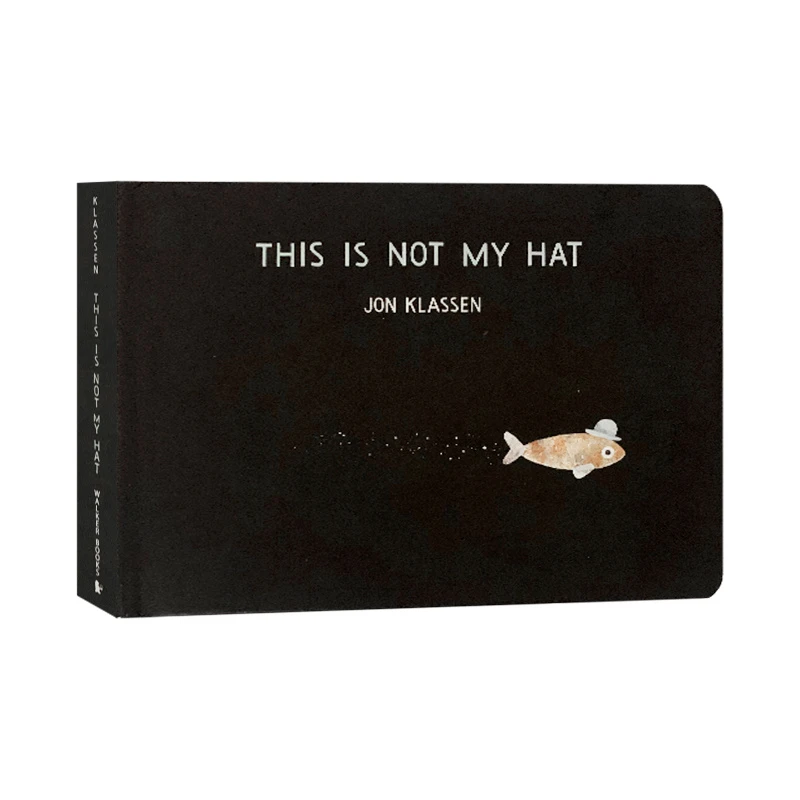 瑕疵英文原版 这不是我的帽子 This is not my hat 纸板书绘本