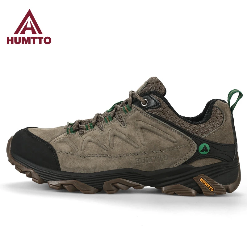 HUMTTO/悍途登山男防水防滑耐磨轻便户外旅游运动徒步鞋透气舒适