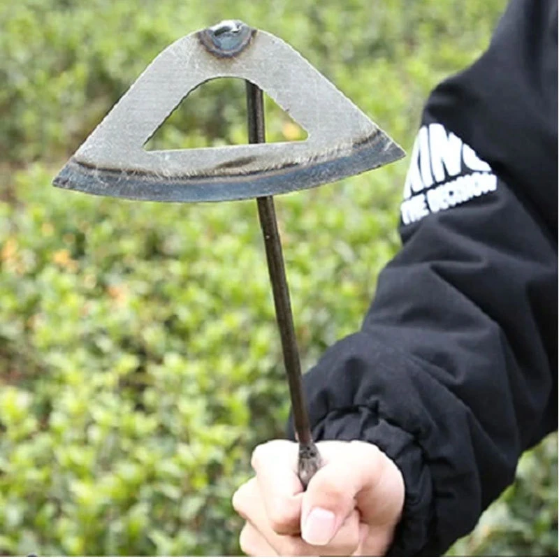【新疆包邮】空心铲锄头工具除草锄花锄锄地锄草铁铲园林用具