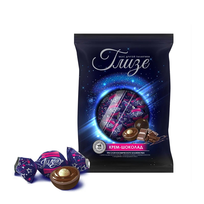 俄罗斯进口拉迈尔星空慕斯巧克力球巧克力味酸奶味冰淇淋味开心果