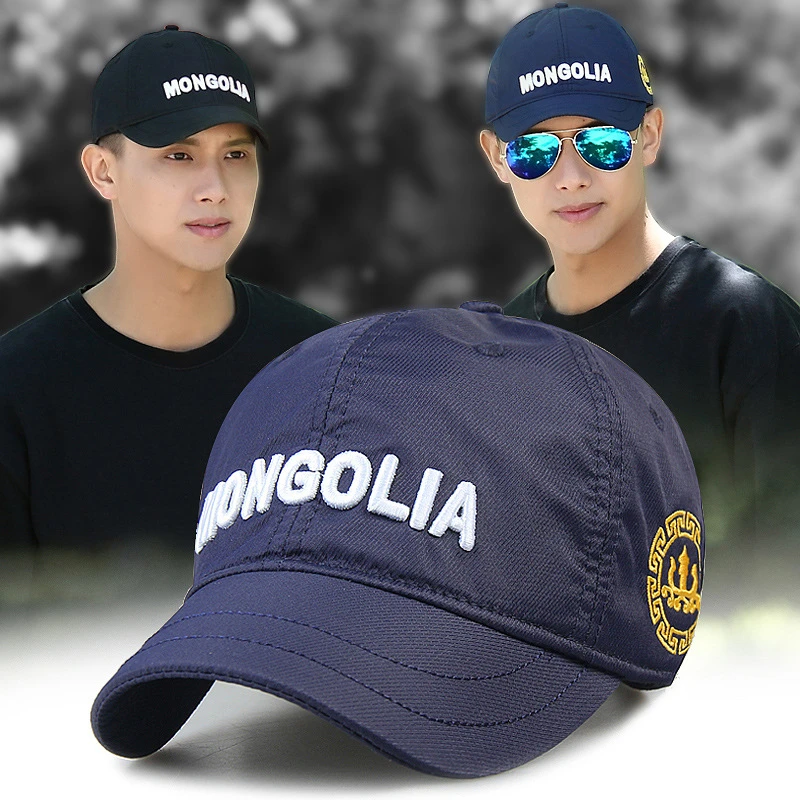 春夏帽子男士短檐棒球帽速干防水透气鸭舌帽潮短舌帽遮阳帽蒙古风