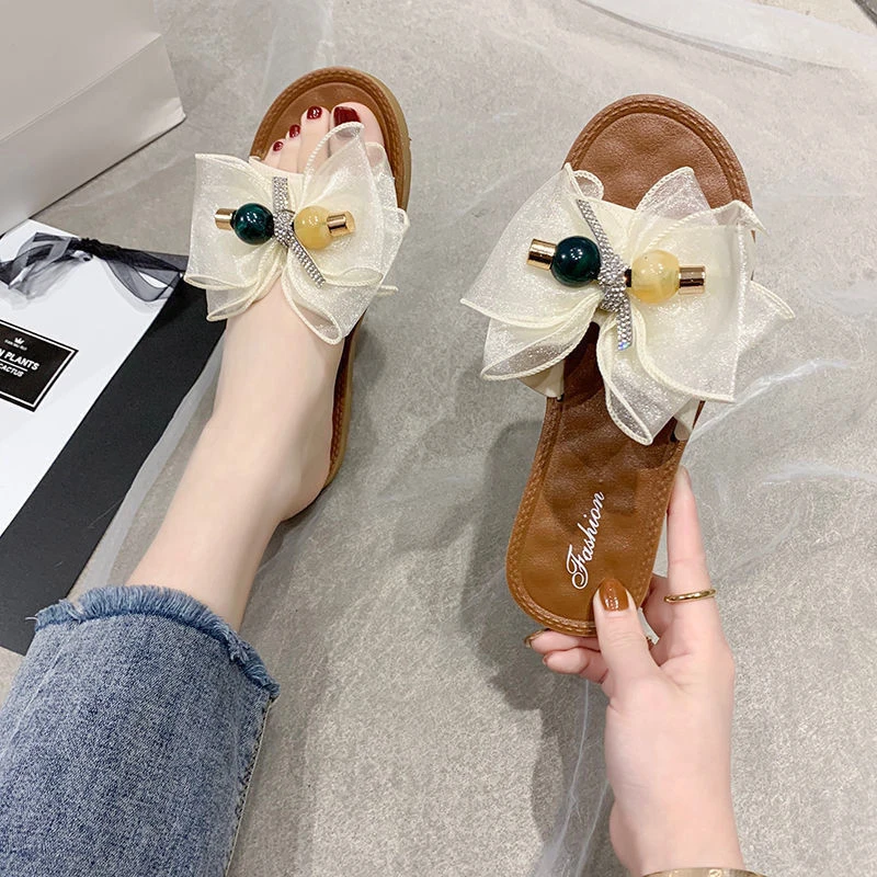 【粉丝专享】百搭拖鞋网红厚底外穿时尚女凉鞋夏天软底高跟鞋低跟