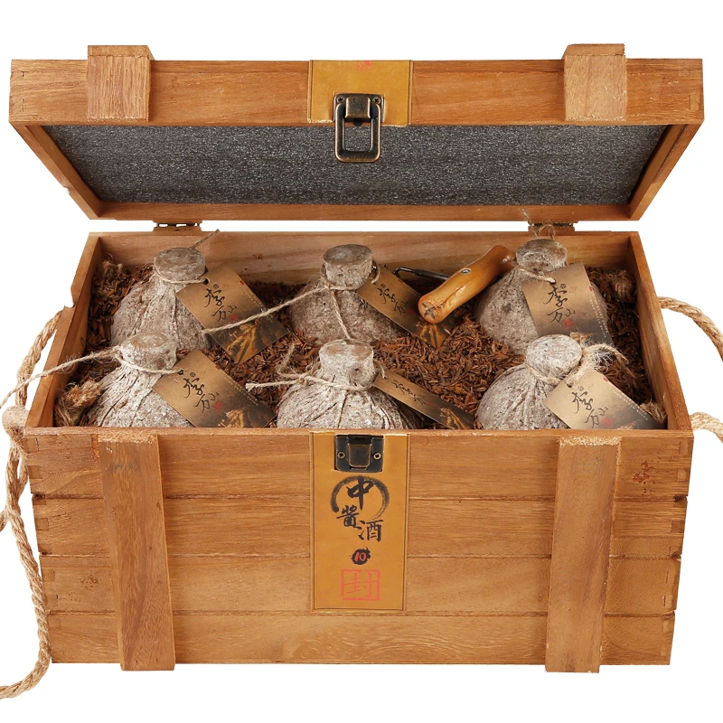 李萬山贵州酱香型白酒糟埋藏窖藏老窖酒53度500ml53度500ml*6