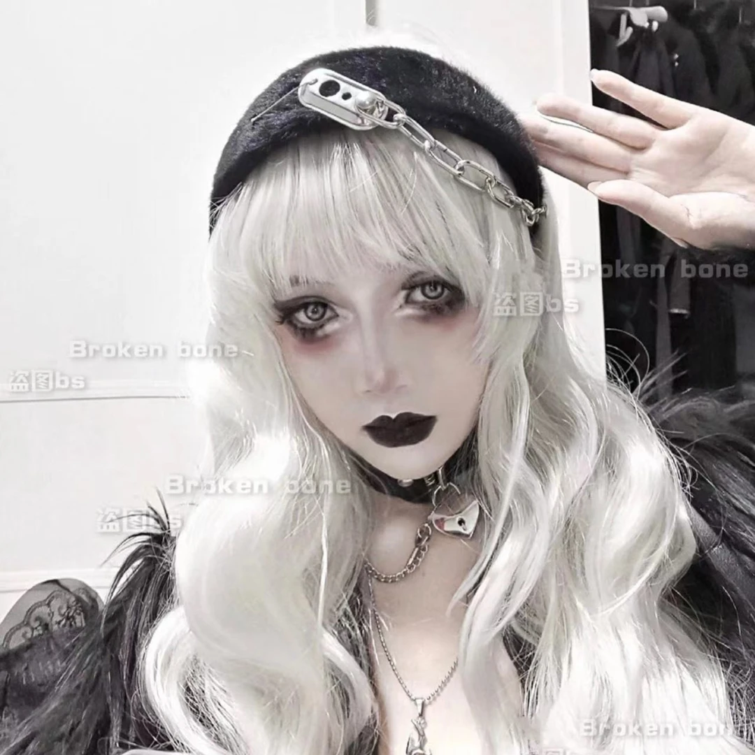 【爆款浮力】暗黑金属链条发箍女发卡头箍