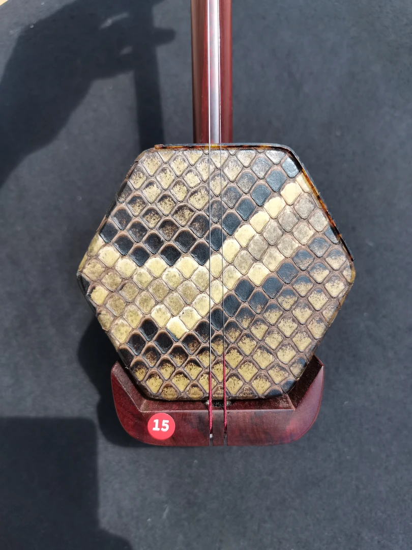 老料紫檀木二胡榫卯结构手工二胡