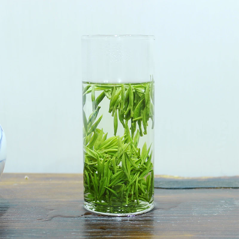 文茶桐城小花2024年新茶明前头采烘青绿茶250克精品礼盒装