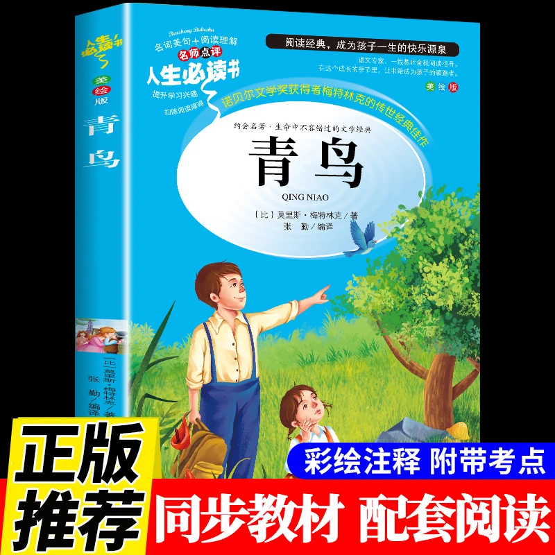 【龙图】青鸟书正版 适合小学四年级阅读课外书看的读的书籍