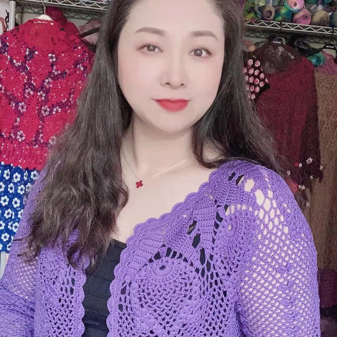 手编可织可钩纯绒线