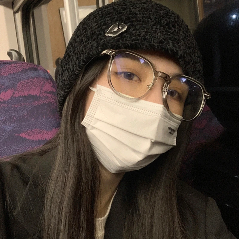 [Heather]（32057）超轻大框眼镜女素颜神器显脸小大脸显瘦近视眼