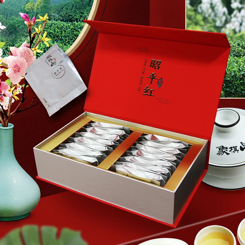 象棋山头采特级有机红茶2025新茶明前春茶高山茶叶年货礼盒送礼